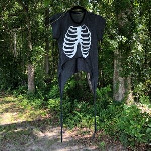 WILDFOX Ribcage Hi Low Crop Top